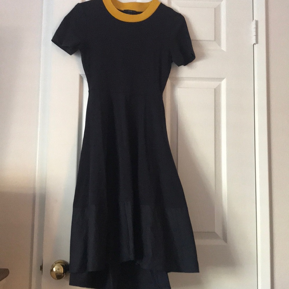 COS blue dress | xsmall